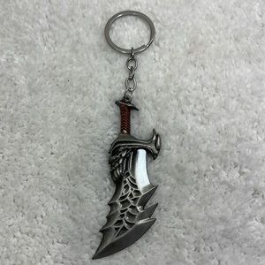 3” Skull Knife Keychain